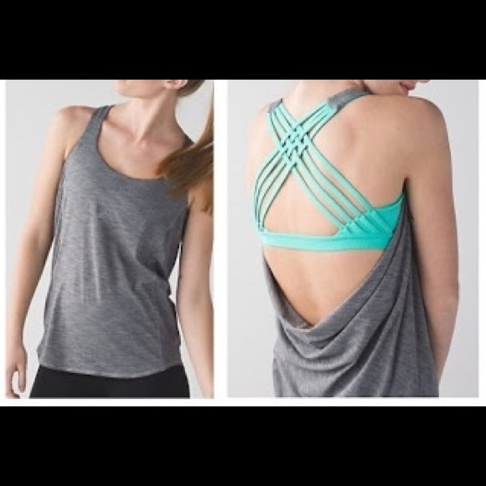 NWT Wild Tank - Grey - Lululemon